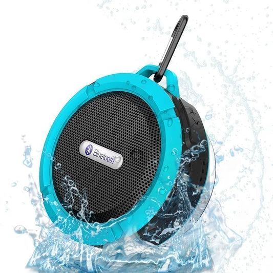 Mini Portable Waterproof Bluetooth Speaker with Suction Cup